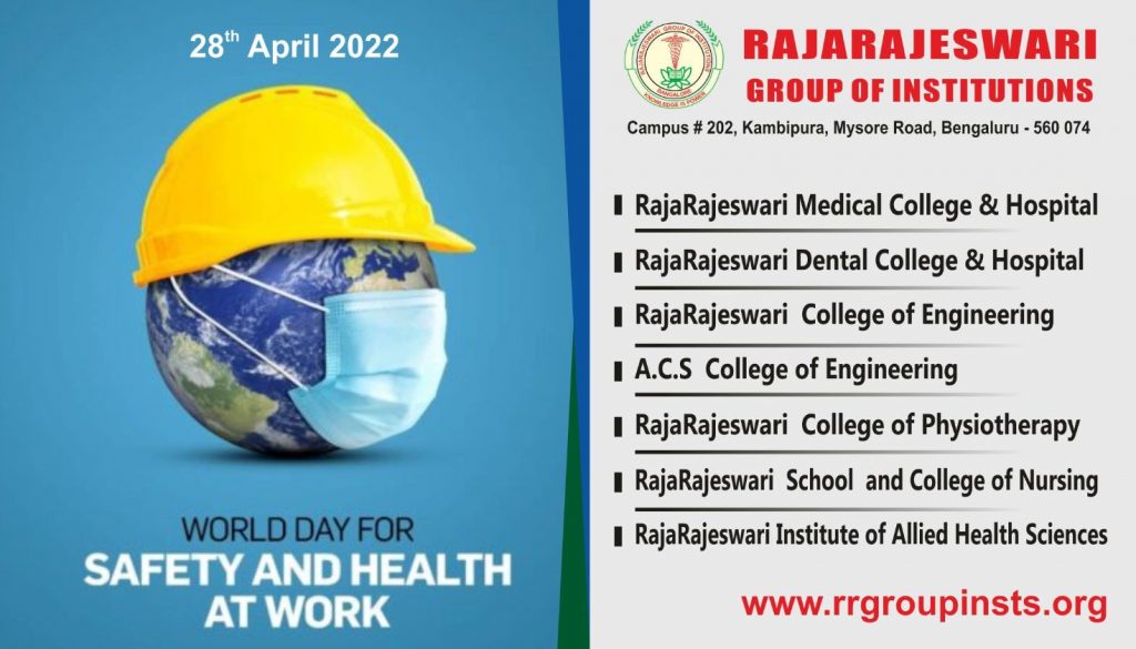 World Day for Safety and Health at Work 28th ap