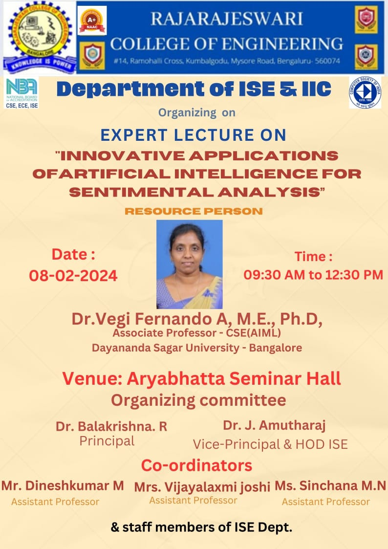 Expert Lecture On Innovative Applications Of Artificial Intelligence   Img1 